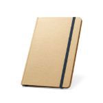 magritte. a5 notitieboekje gerecycleerd papier - marine