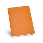 notitieboekje recycled karton cluni - oranje