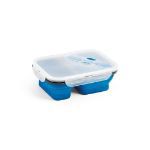 dil luchtdichte opvouwbare container 480 en 760 ml - blauw