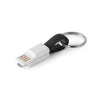 riemann usb kabel met 2 in 1 aansluiting - zwart