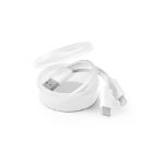 3 in 1 usb kabel - wit