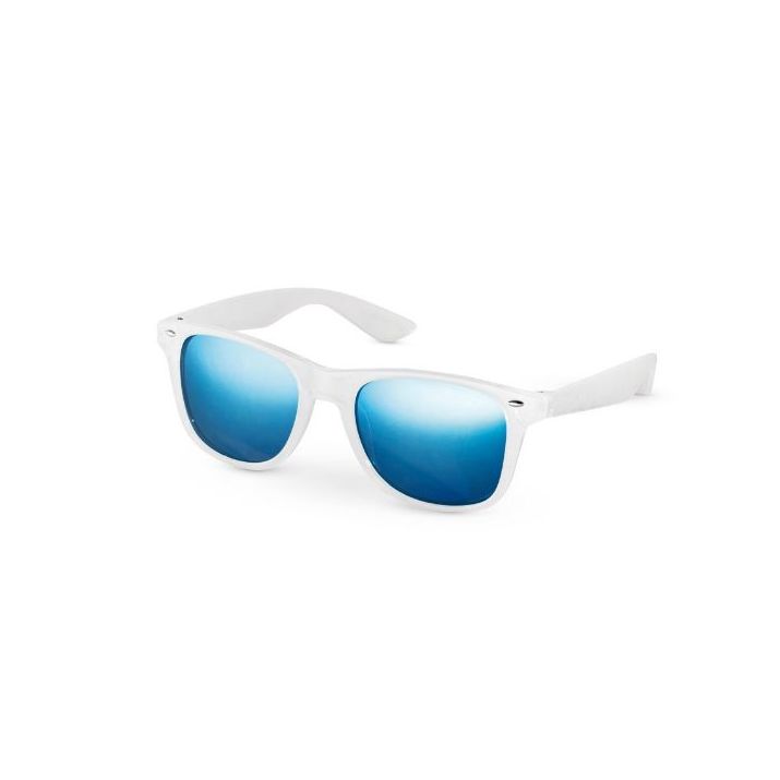zonnebrillen met spiegelglas. uv 400 bescherming - blauw