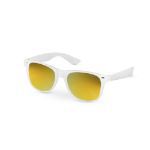 zonnebrillen met spiegelglas. uv 400 bescherming - geel