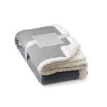 fleece deken 190 g/m² heiden - grijs