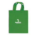 katoenen draagtas klein gekleurd 135 gr/m2 - licht groen