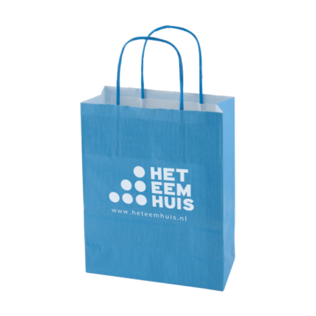 papieren tas gekleurd 320x120x400 mm