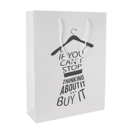 glans gelamineerde papieren tas 400x120x360 mm