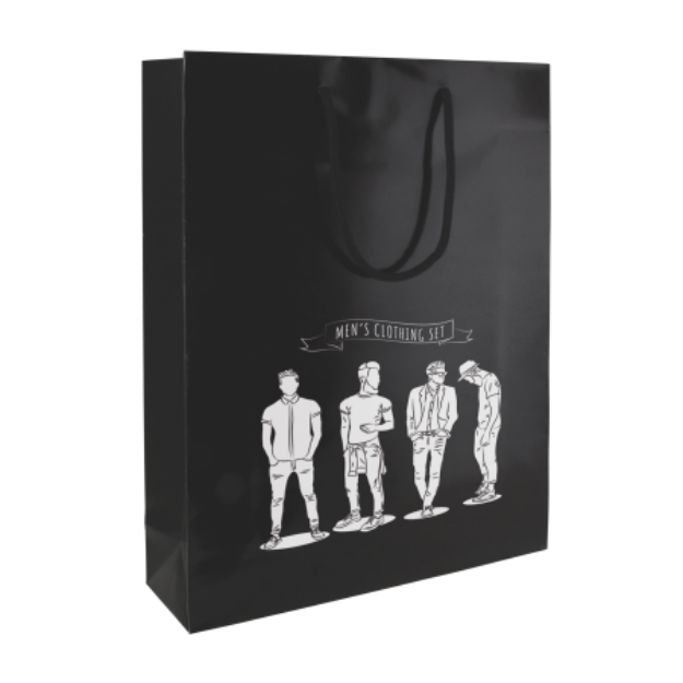 glans gelamineerde papieren tas 310x400x100 mm