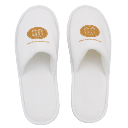 paar slippers, dichte teen