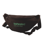 heuptasje polyester 600d - zwart