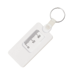 sleutelhanger bandenprofiel meter - wit