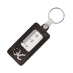 sleutelhanger bandenprofiel meter - zwart