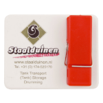 wandplaatje met knijper