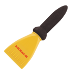 ijskrabber softy - geel
