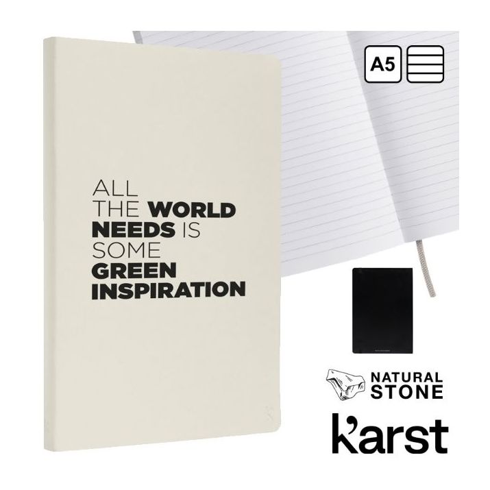 karst® a5 notitieboek met softcover