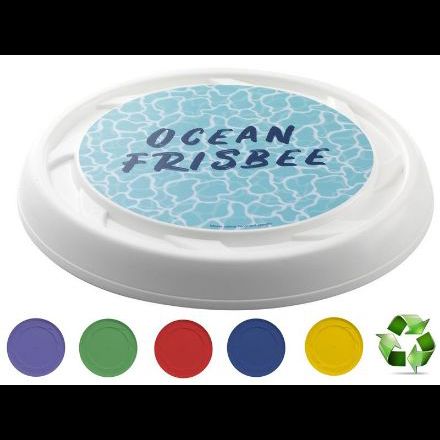 recycled plastic frisbee