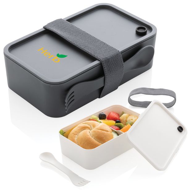 pp lunchbox met spork 700 ml