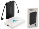 5.000 mah powerbank met geintegreerde kabels