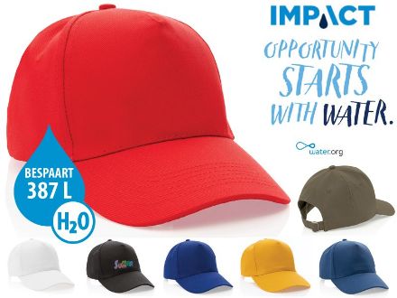 impact 5 panel 280gr katoenen cap