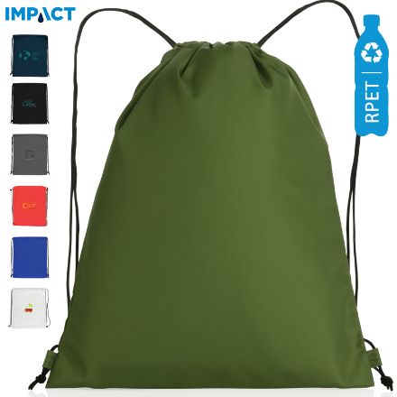 impact aware™ rpet 190t rugzak met trekkoord