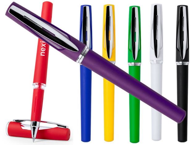 rollerball pen jumbo vulling blauwe inkt kasty