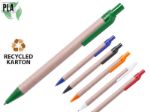 pen van recycled karton en pla