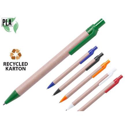 pen van recycled karton en pla