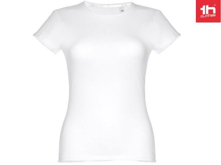 thc sofia t-shirt voor vrouwen 150 gr, katoen wit