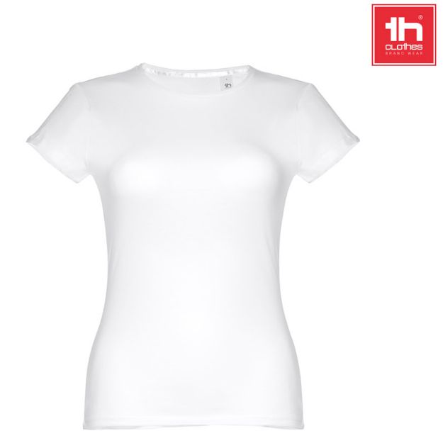 thc sofia t-shirt voor vrouwen 150 gr, katoen wit