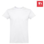 thc ankara t-shirt voor mannen 190 gr katoen wit
