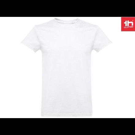 thc ankara t-shirt voor mannen 190 gr katoen wit