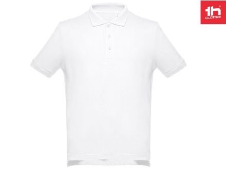 thc adam polo t-shirt voor mannen 195 g katoen wit