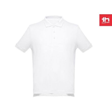 thc adam polo t-shirt voor mannen 195 g katoen wit