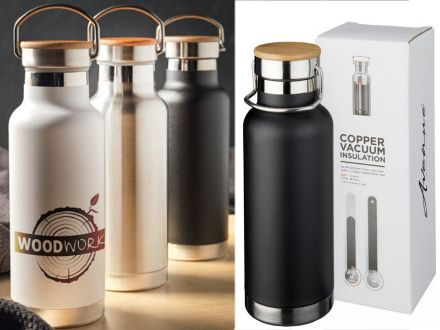 koperen thermosfles thor 480 ml