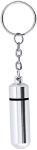 sleutelhanger met aluminium pillenhouder