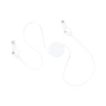 uitschuifbare oplaadkabels type c en 2 usb kiotex