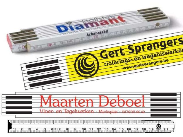 houten vouwmeter 2 meter