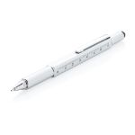 5-in-1 aluminium toolpen - grijs