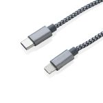 3-in-1 gevlochten nylon kabel