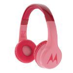 motorola jr 300 kids wireless safety hoofdtelefoon - roze