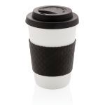 herbruikbare koffiebeker 270 ml - zwart