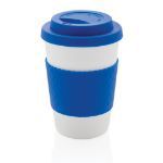 herbruikbare koffiebeker 270 ml - blauw