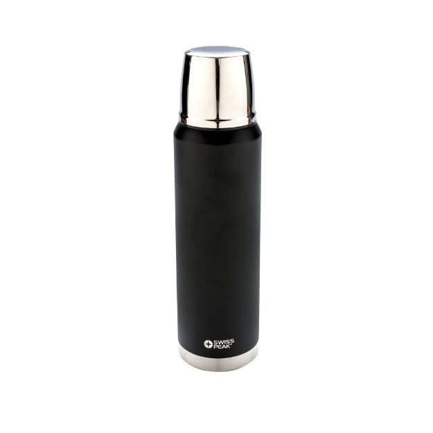 swiss peak elite 1l copper vacuum fles