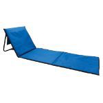 opvouwbare strand loungestoel - blauw