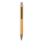 slim design bamboe pen blauwschrijvend