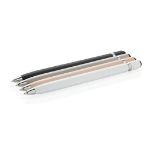metalen stylus pen blauwschrijvend