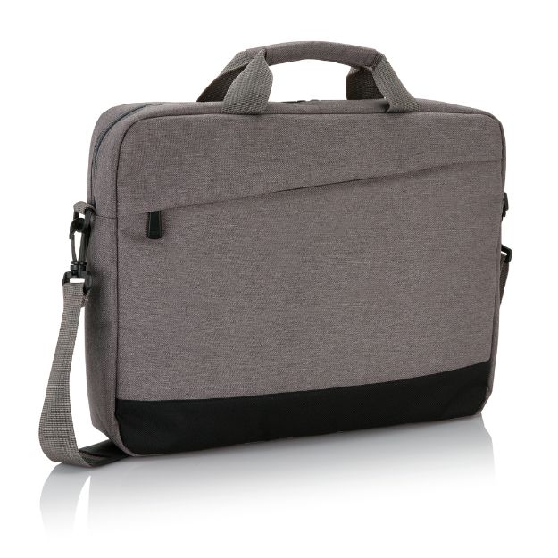 trend 15 inch laptop tas - grijs