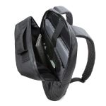 fashion black pvc vrije 15.6 inch laptop rugtas