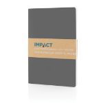 impact softcover steenpapier notitieboek - grijs