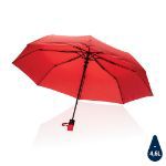 21 inch impact aware rpet mini auto open paraplu - rood